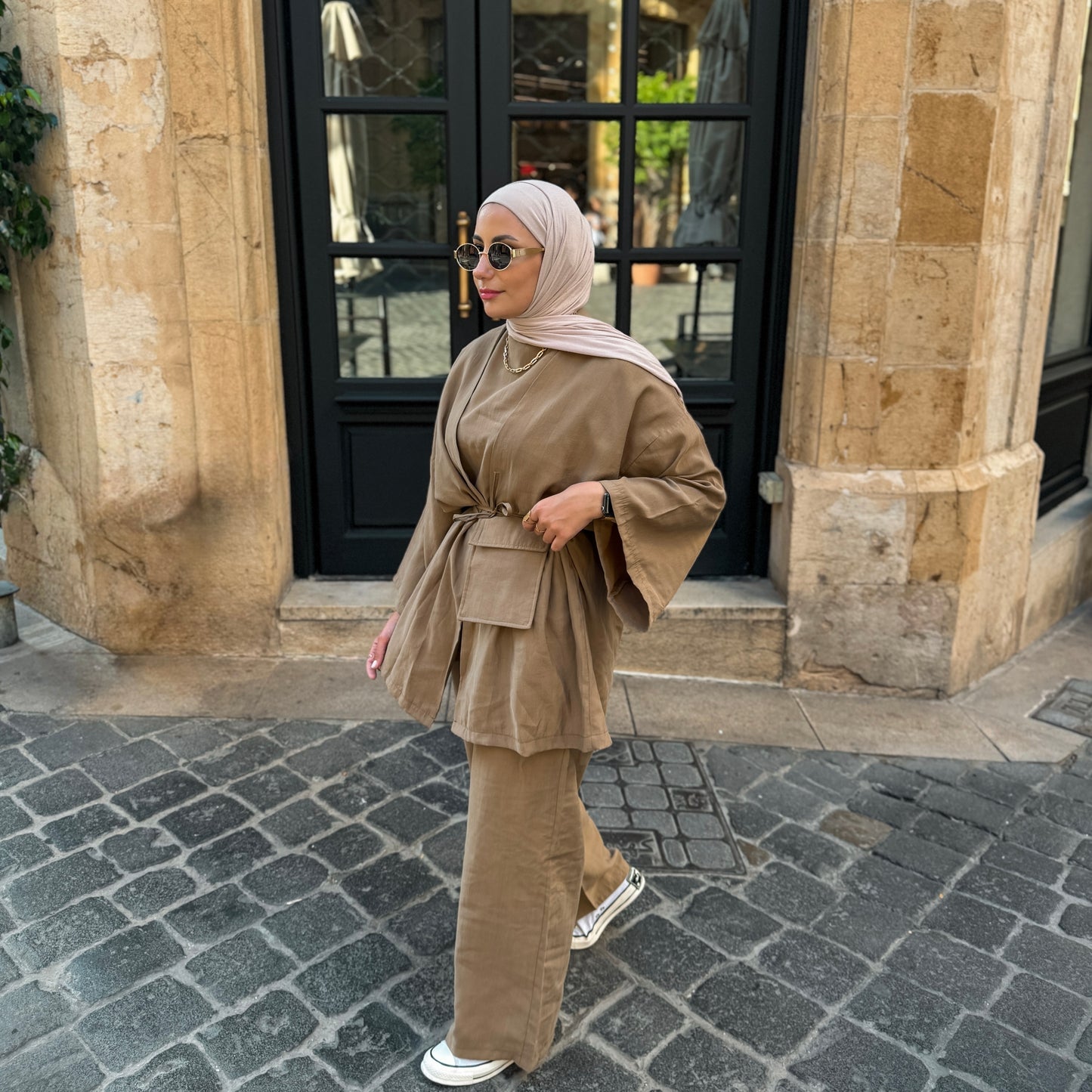 Three-piece Set with Belt Bag