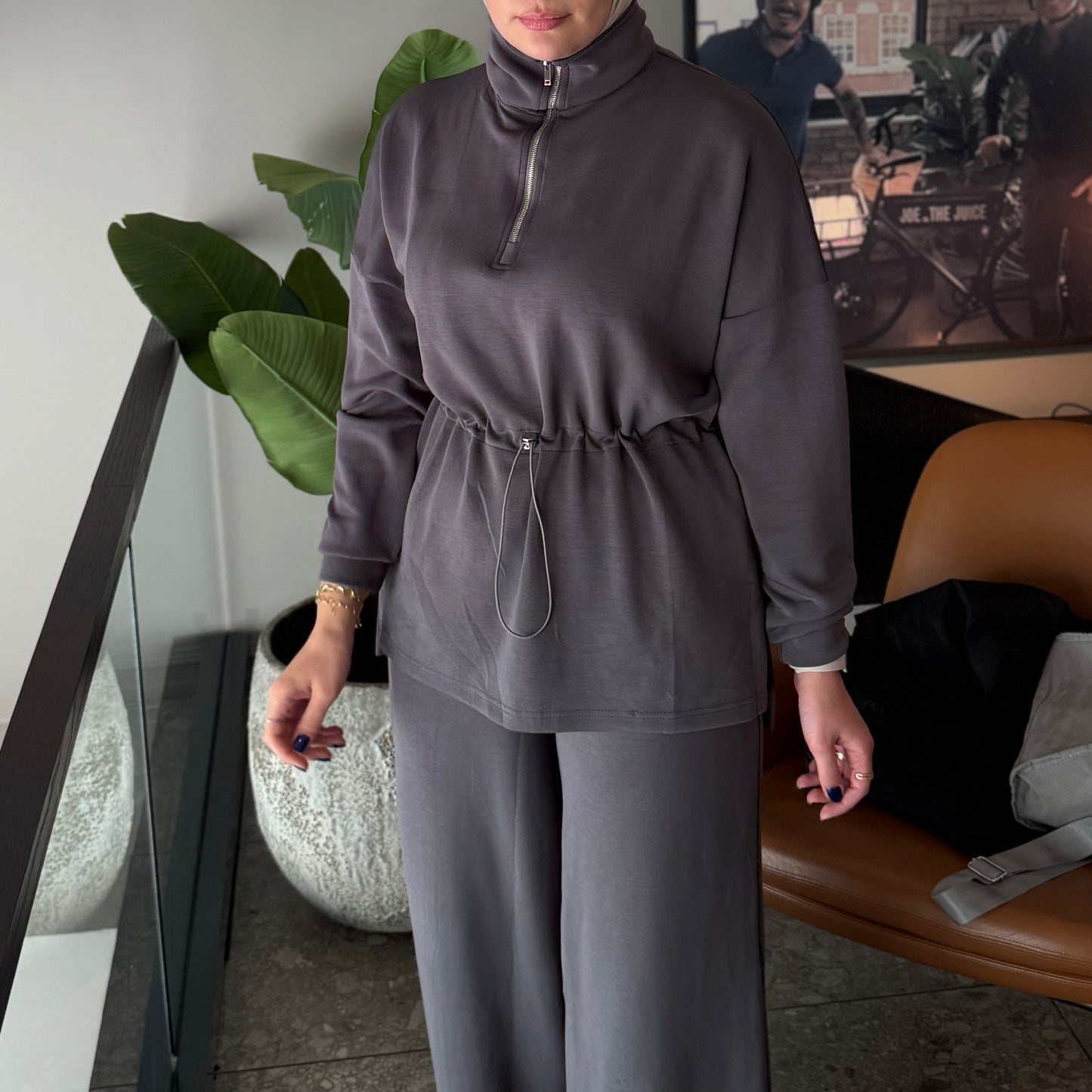 Soft Touch High Neck Blouse