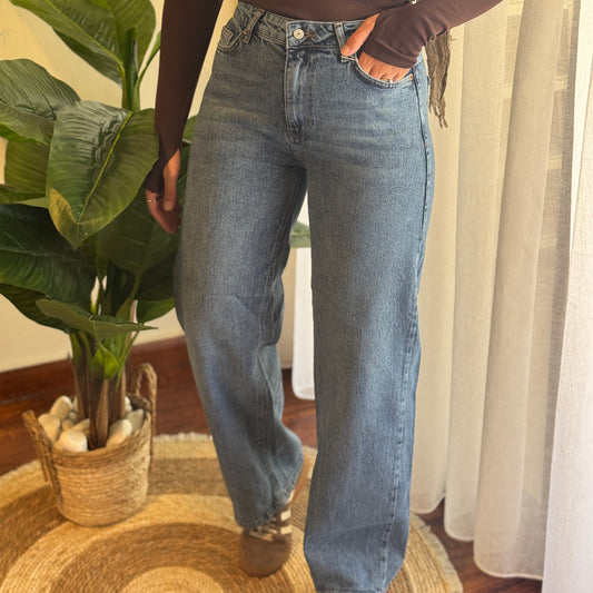 Straight Denim Jeans