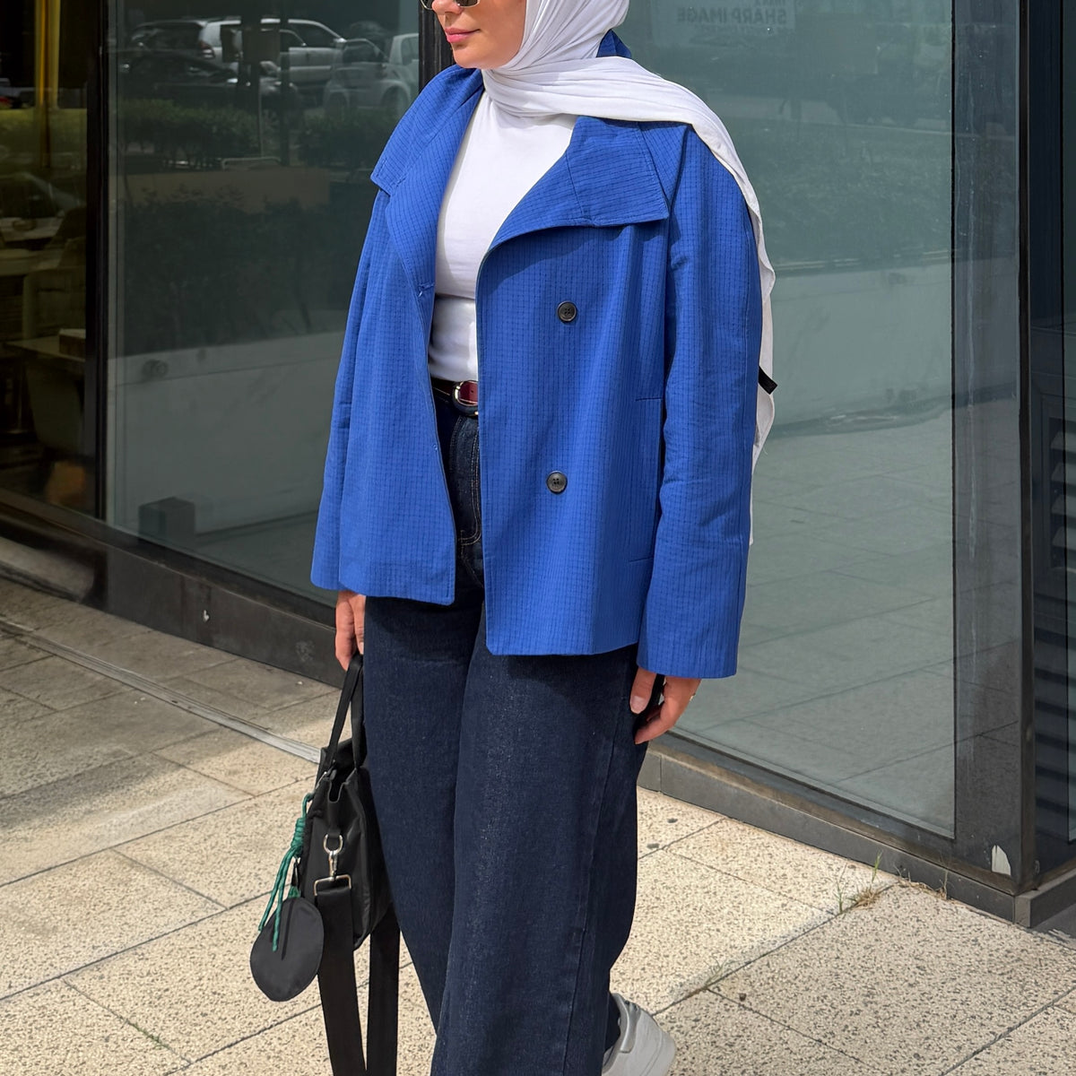 Square Textured Jacket