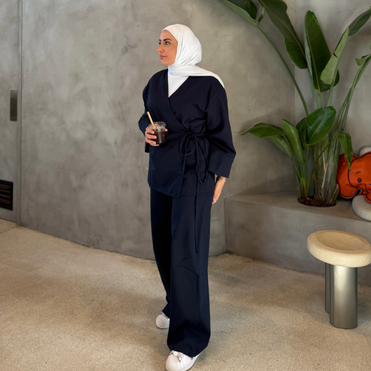 Kimono Gabardine Set