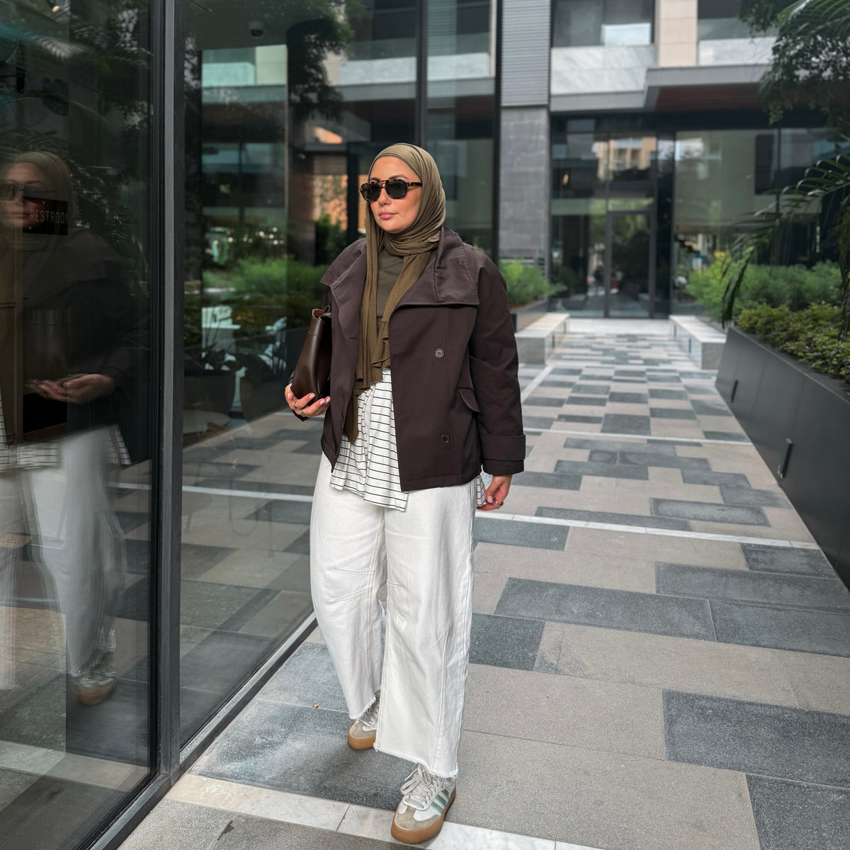 Structured Relaxed Fit Jacket