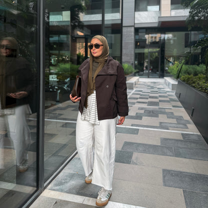 Structured Relaxed Fit Jacket