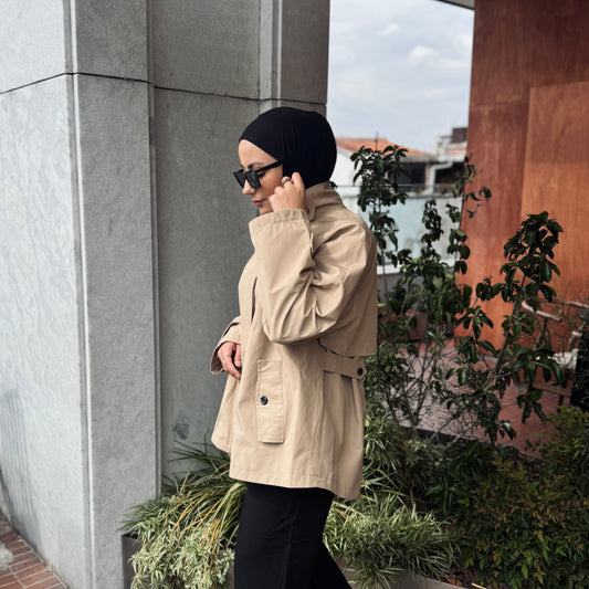 Short Trench Coat