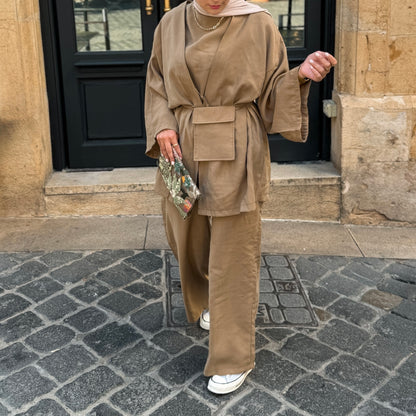 Three-piece Set with Belt Bag