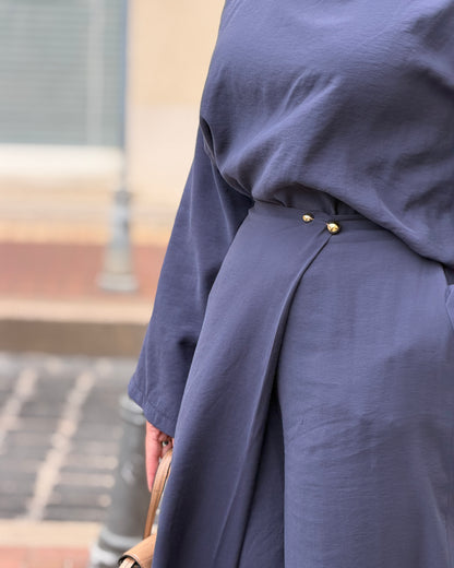 Wrap Waist Trouser Set