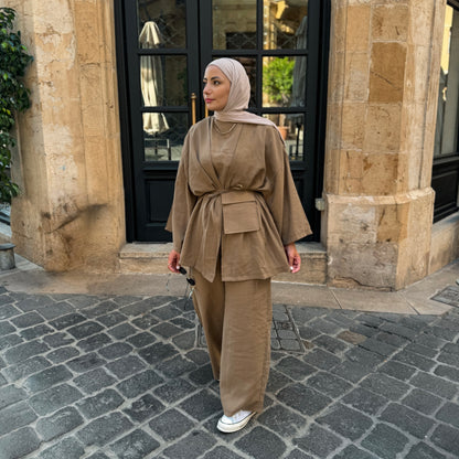 Three-piece Set with Belt Bag