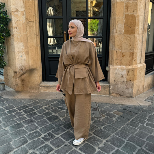 Three-piece Set with Belt Bag