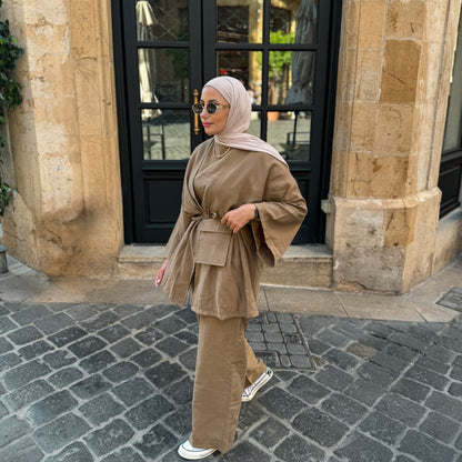 Three-piece Set with Belt Bag