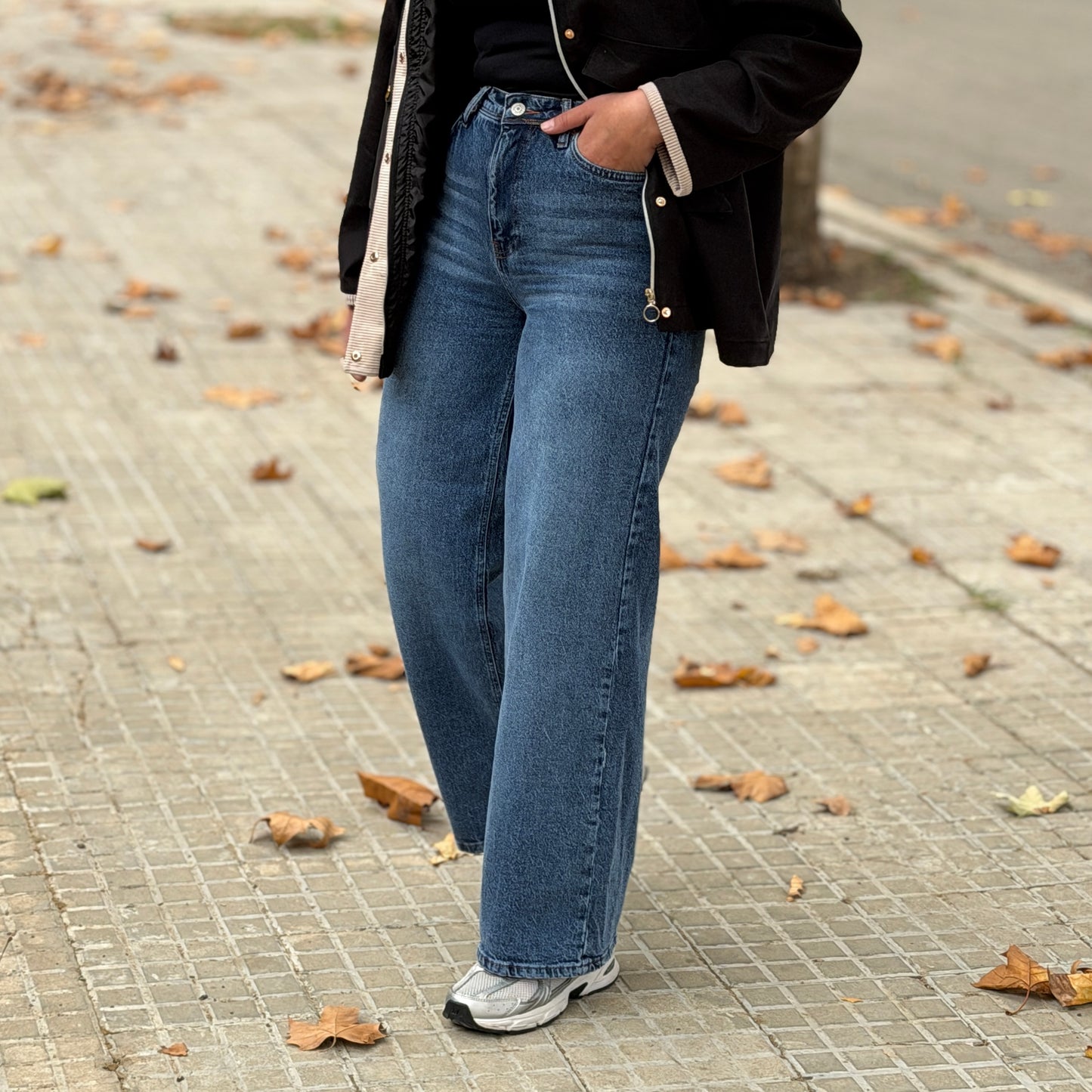 Straight Denim Jeans