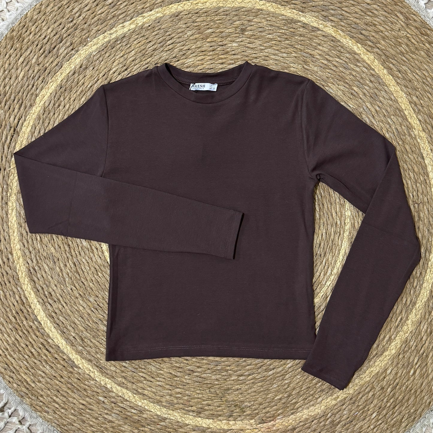 Thumbhole Long-Sleeve Top