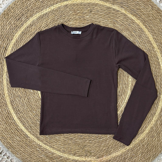 Thumbhole Long-Sleeve Top