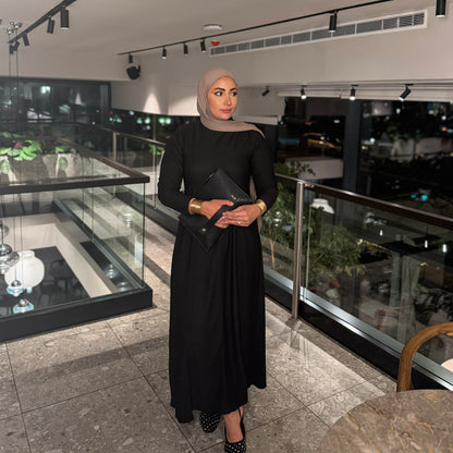 Ribbed Cord Maxi Dress