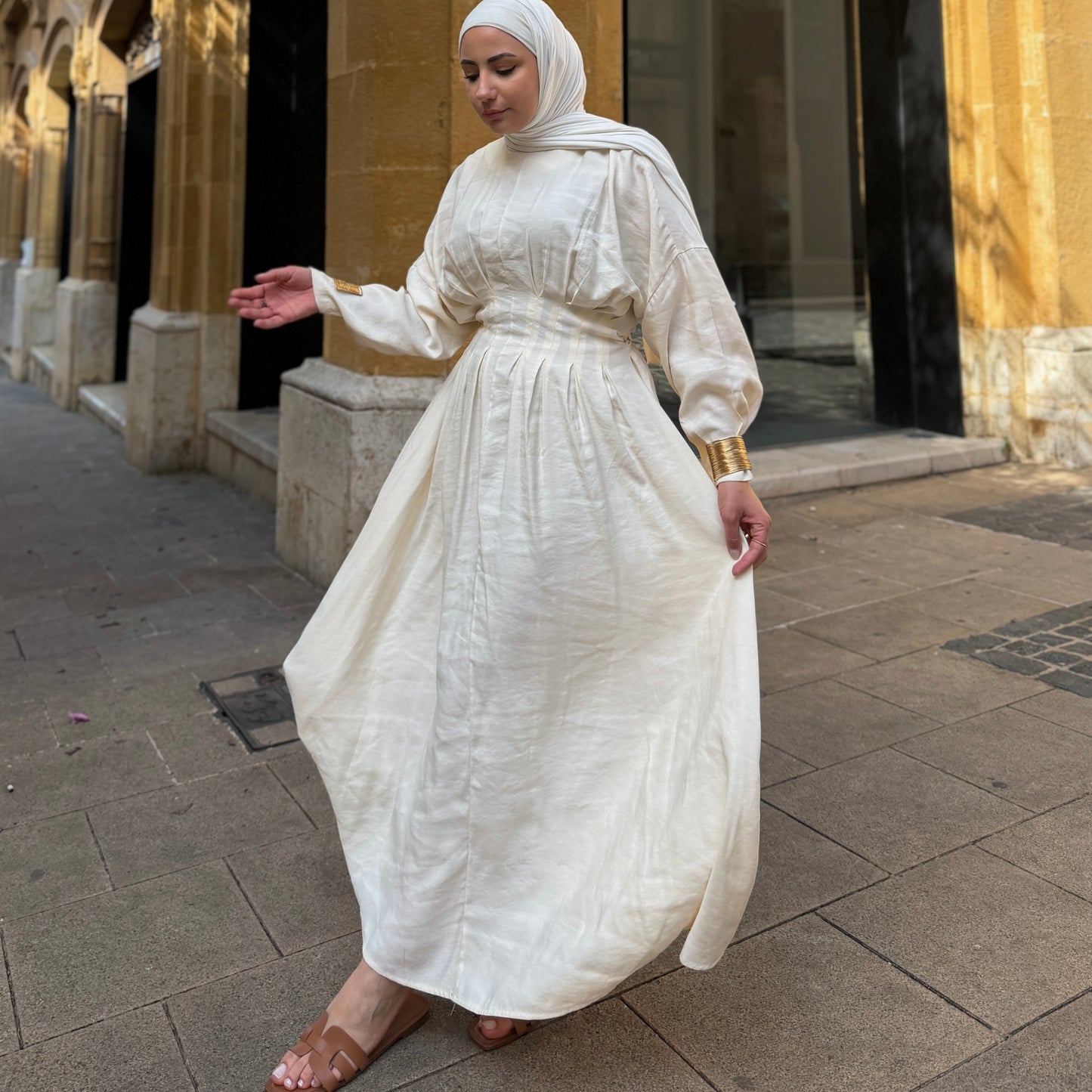 Maxi Dress with Back Tie