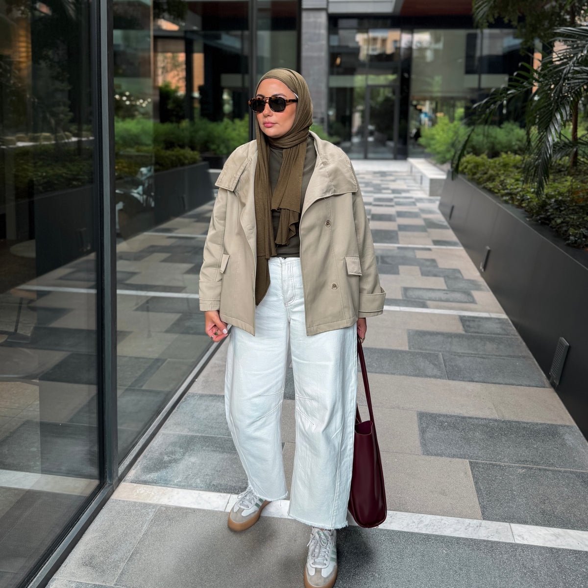 Structured Relaxed Fit Jacket