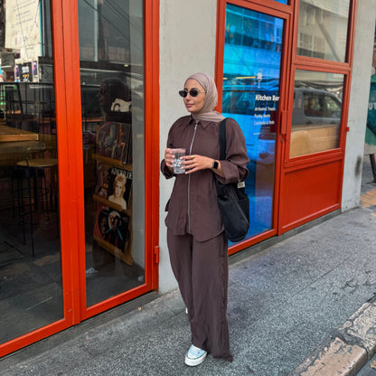 Zippered Co-ord Set