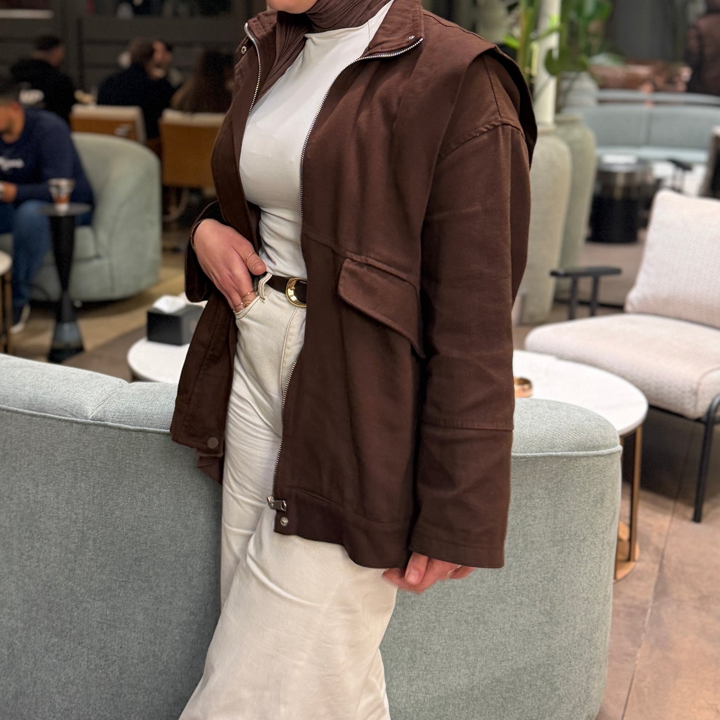 Shoulder Detail Jacket