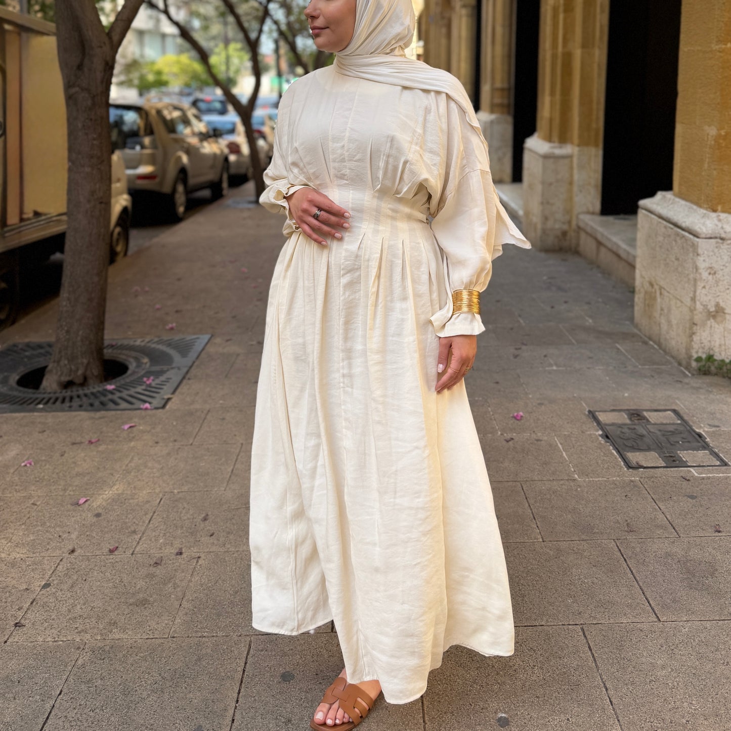 Maxi Dress with Back Tie