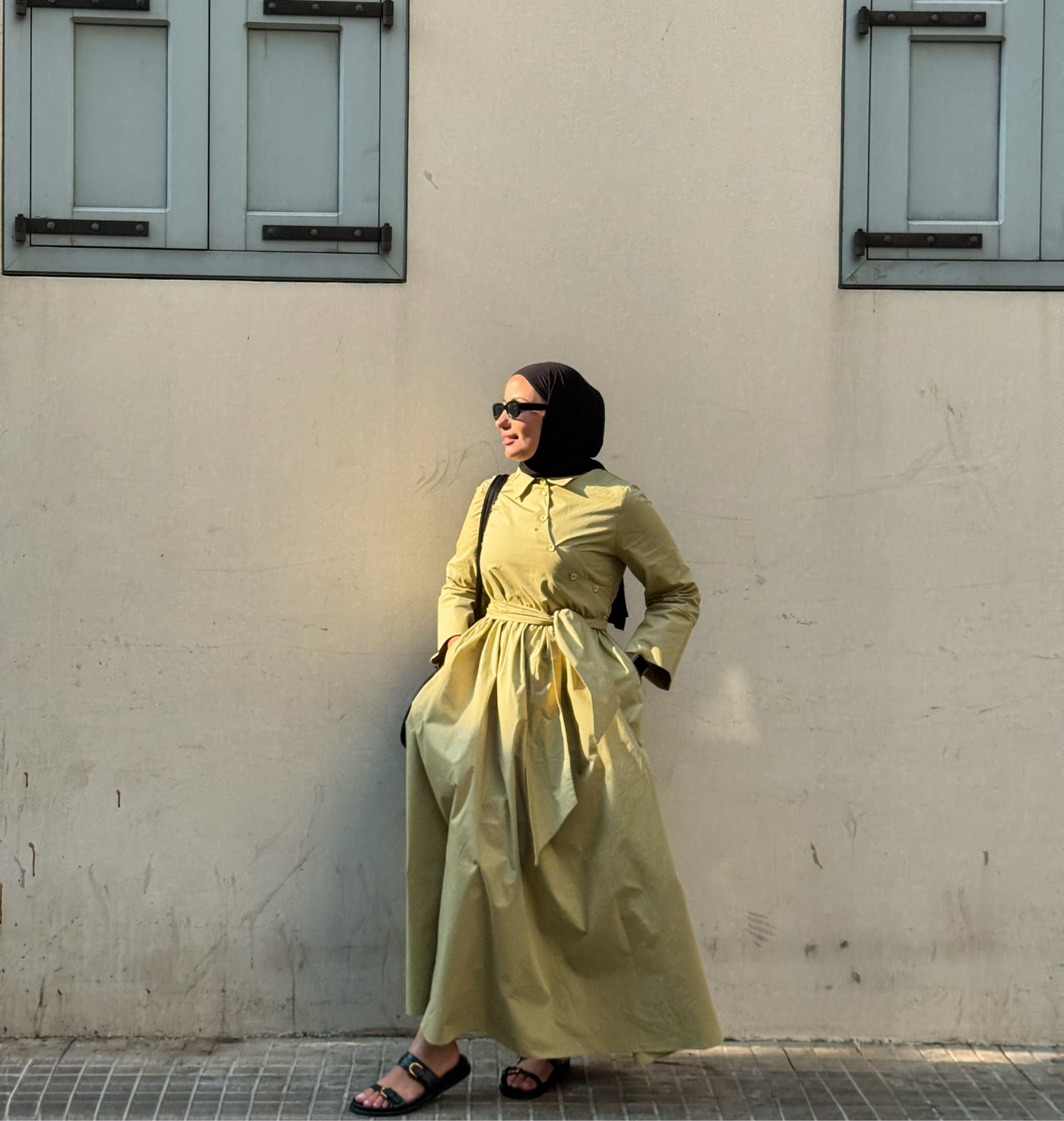 Poplin Dress