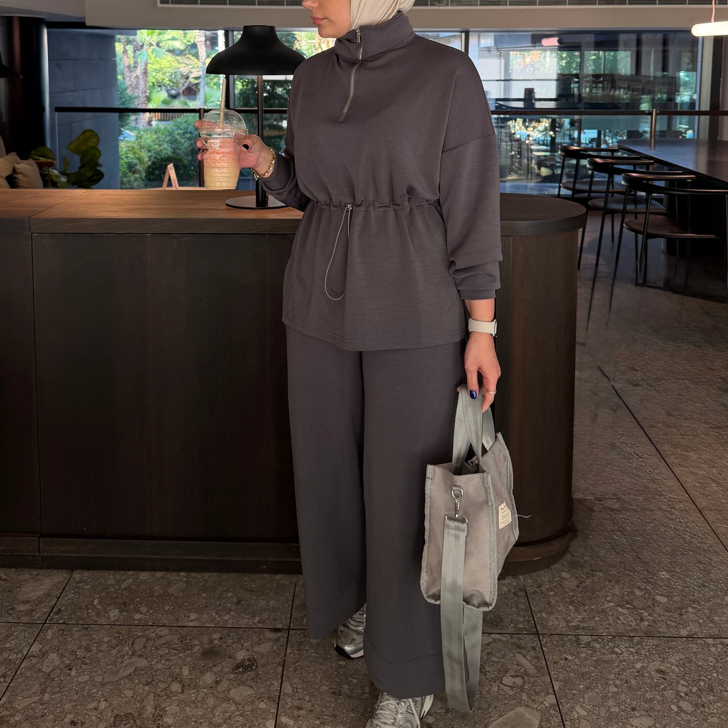 Soft Touch High Neck Blouse