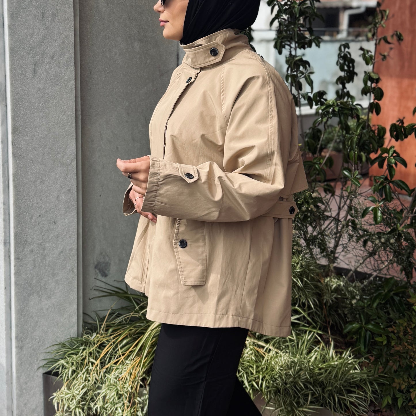 Short Trench Coat