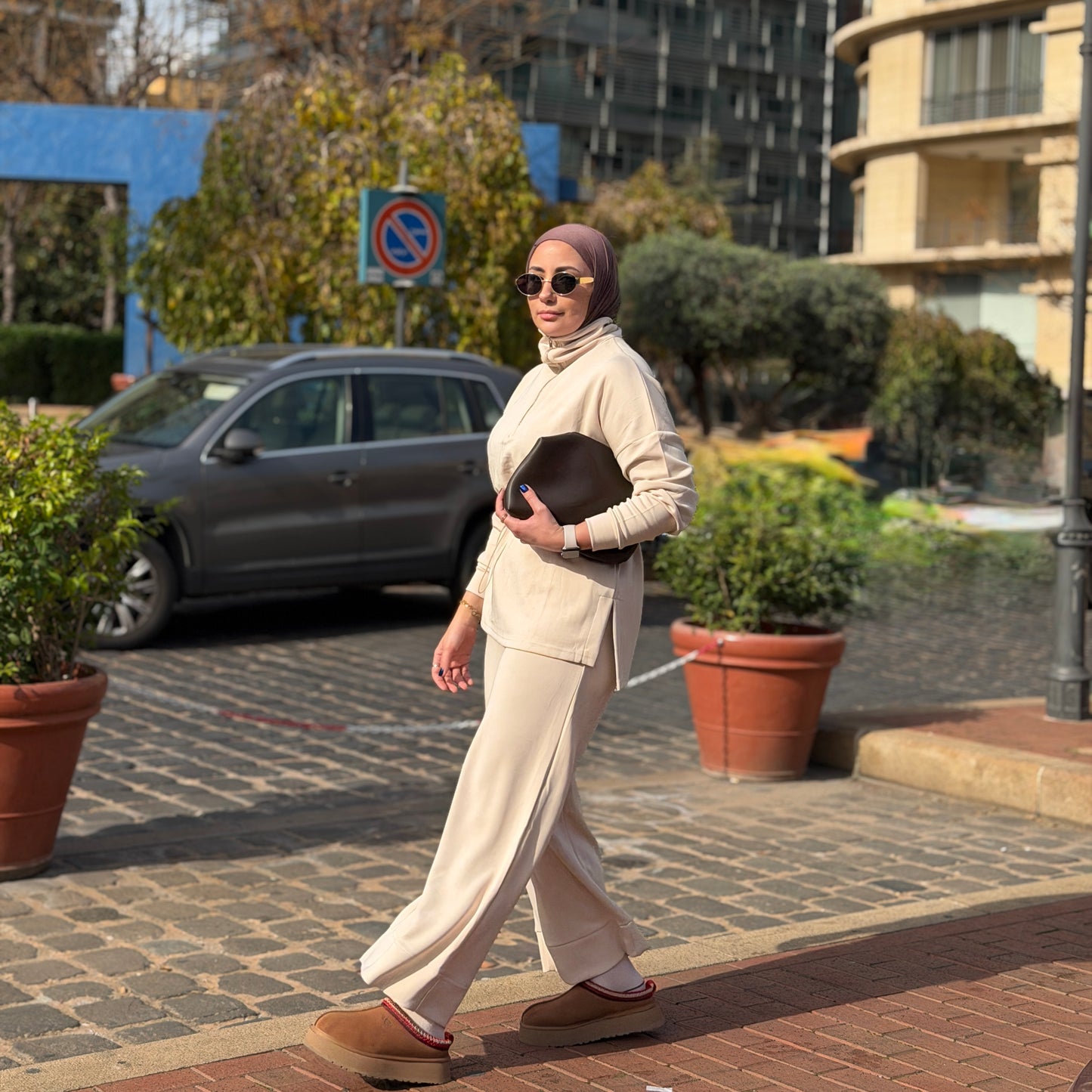 Soft Touch High Neck Blouse