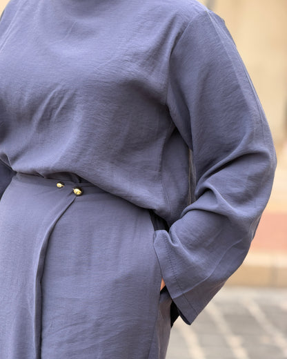 Wrap Waist Trouser Set