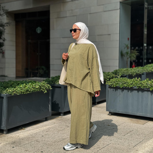 Casual Loose-fit Set
